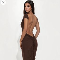 Backless Maxi Dress
