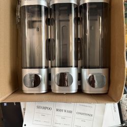 Shampoo, Soap And Conditioner Dispenser 
