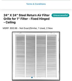 Grill Air Filter 
