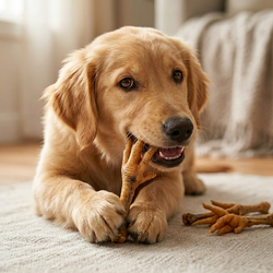 5ct Dried Chicken Feet Dog Treats