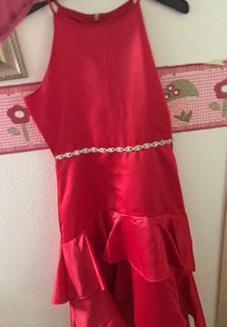 Read pretty dress from Macy’s never worn
