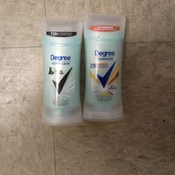  2 - Degree 72 Hour Deodorants And Antiperspirant 