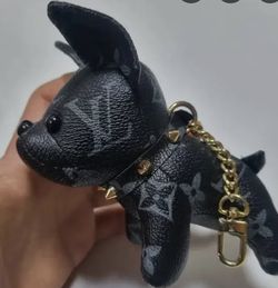 LV Monogram Bulldog Backpack Charm - Keychain
