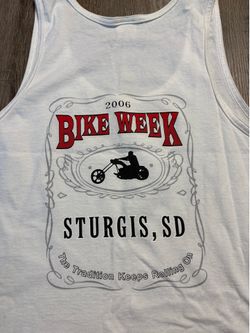 Sturgis SD Bike Week Vintage Tank Top Mens XL