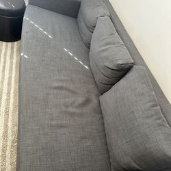 FRIHETEN Sleeper sofa, Skiftebo dark gray