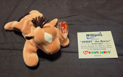 Ty Beanie Baby Derby the Horse 1998 Astrodome Promo