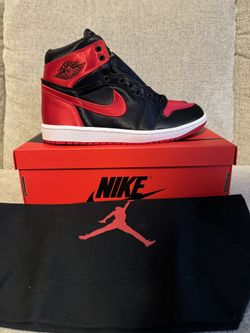Satin Bred Jordan 1