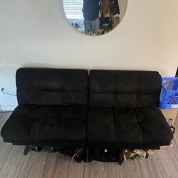 Black Fouton Couch 
