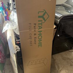 Filing Cabinet - White