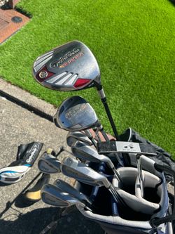 King Cobra SS-i Iron Set 3- SW (Total 9 Clubs), 3 Wood, Putter, Golf Stand Bag (Good condition with New Grips)