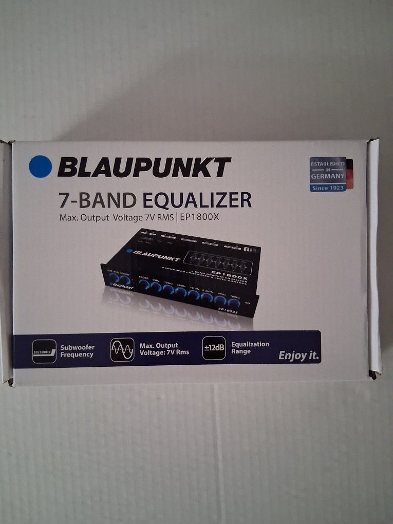 Blaupunkt Equalizer Brand New In The Box