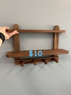 WALL MOUNTED COAT RACK - UNASSEMBLED IN BOX