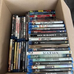 Box of Blu Rays