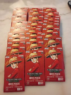 Lot of 30 One Piece OP13 Booster Packs