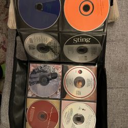 Lot Of 377 CDs Music Binder 