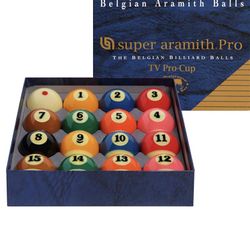 Belgian Aramith Balls PRO. 