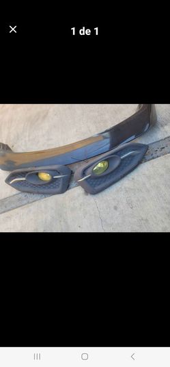Spoiler y fog lights  para  honda civic 2016 190 los 2 cosas