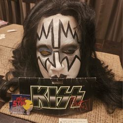 Vintage KISS Ace Frehley Mask with tags