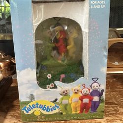 Vintage New Teletubbies Glitter Globe Music Box