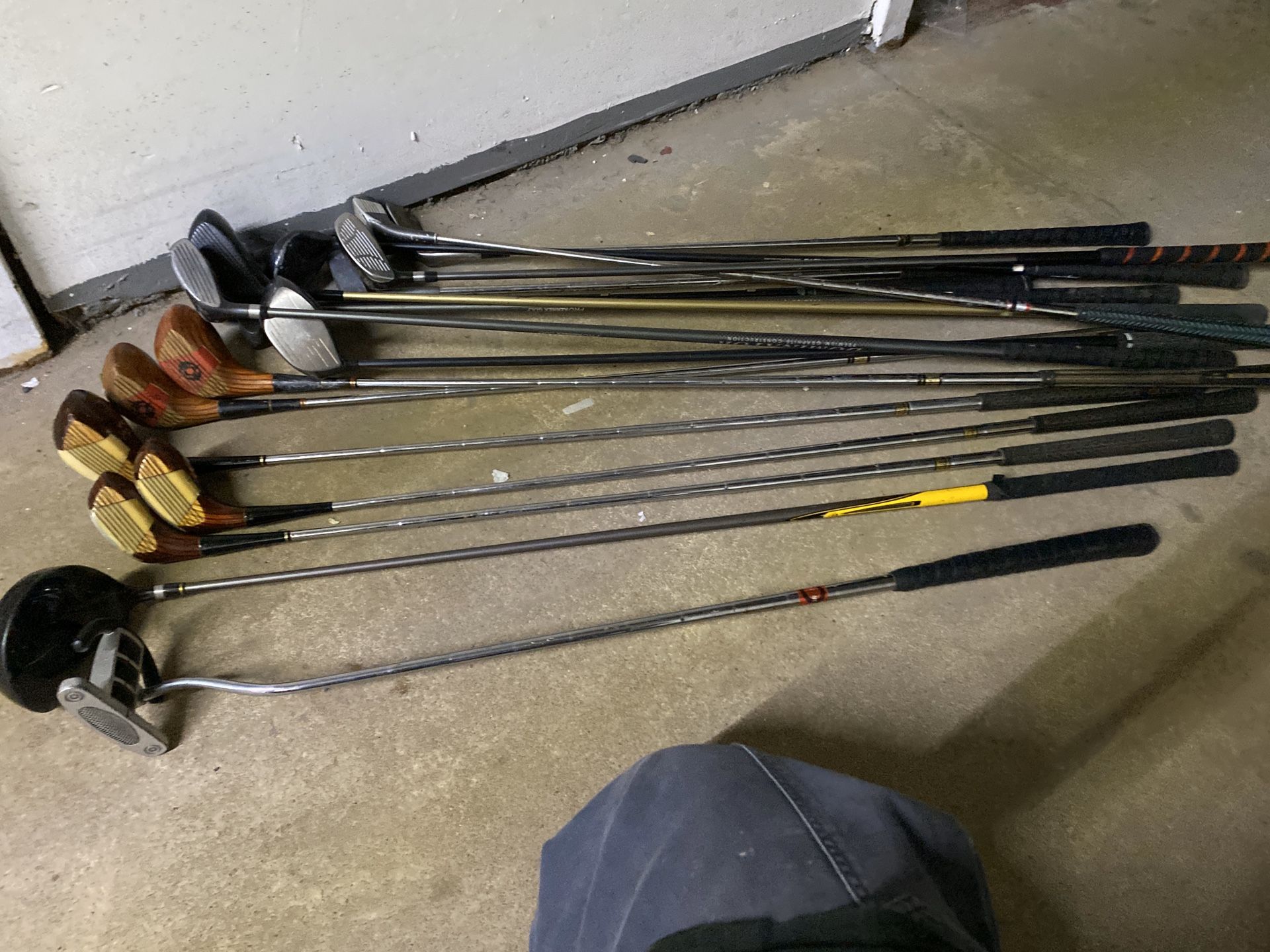 Golf clubs. $5 and up