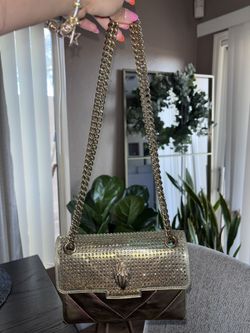 Kurt Geiger Gold Cross Body Bag