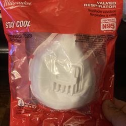Milwaukee N95 Valved Respirators
