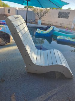 S-Shape Patio Lounge Chair (1)