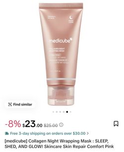 Medicube Collagen Night Wrapping Mask (75ml) - Overnight Firming & Glow