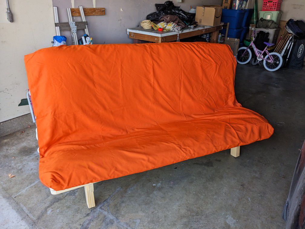 Stylish futon + mattress 