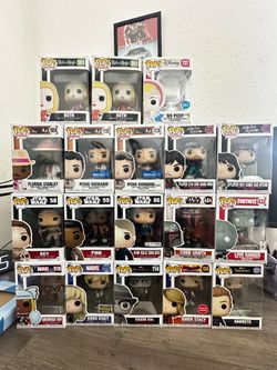 Funko pops $5 each