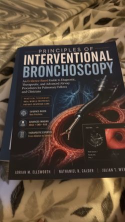 Principles of Interventional Bronchoscopy Textbook brand new