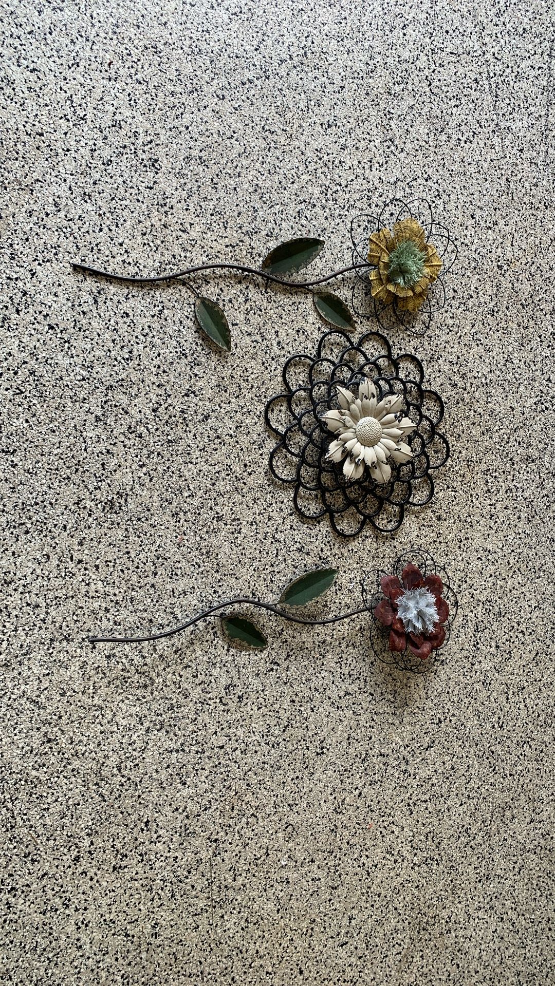 Rod Iron Wall Hanging Decoration