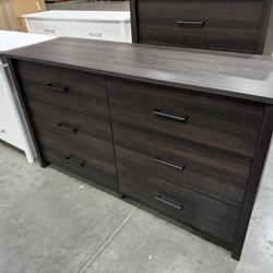 New! 6-Drawer Espresso Dresser, bedroom dresser, Oak Color dresser, clothing storage unit, bedroom closet, closet storage, cabinet, Dresser, matching 