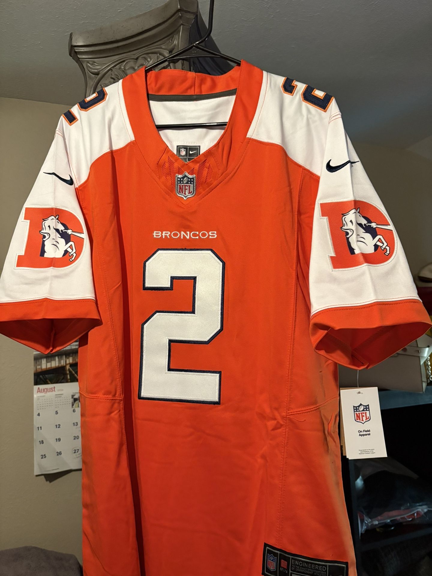 Denver Broncos #2 SURTAIN ll OLD SCHOOL JERSEY 