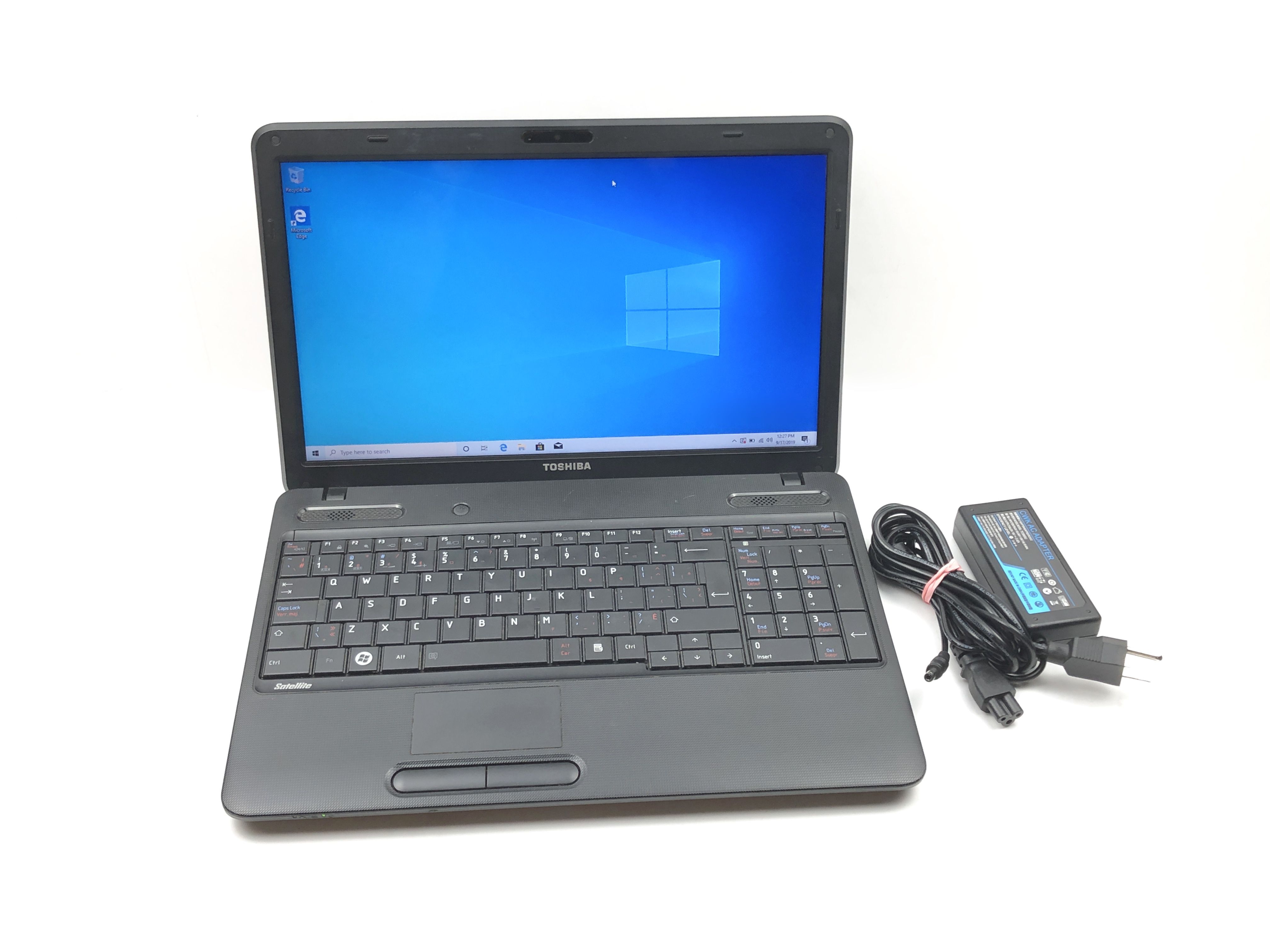 TOSHIBA LAPTOP - Windows 10 / 500GB / NEW Battery & Charger!!
