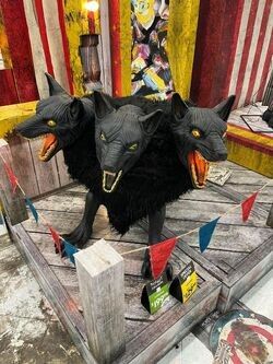 Halloween 3 Headed Dog
