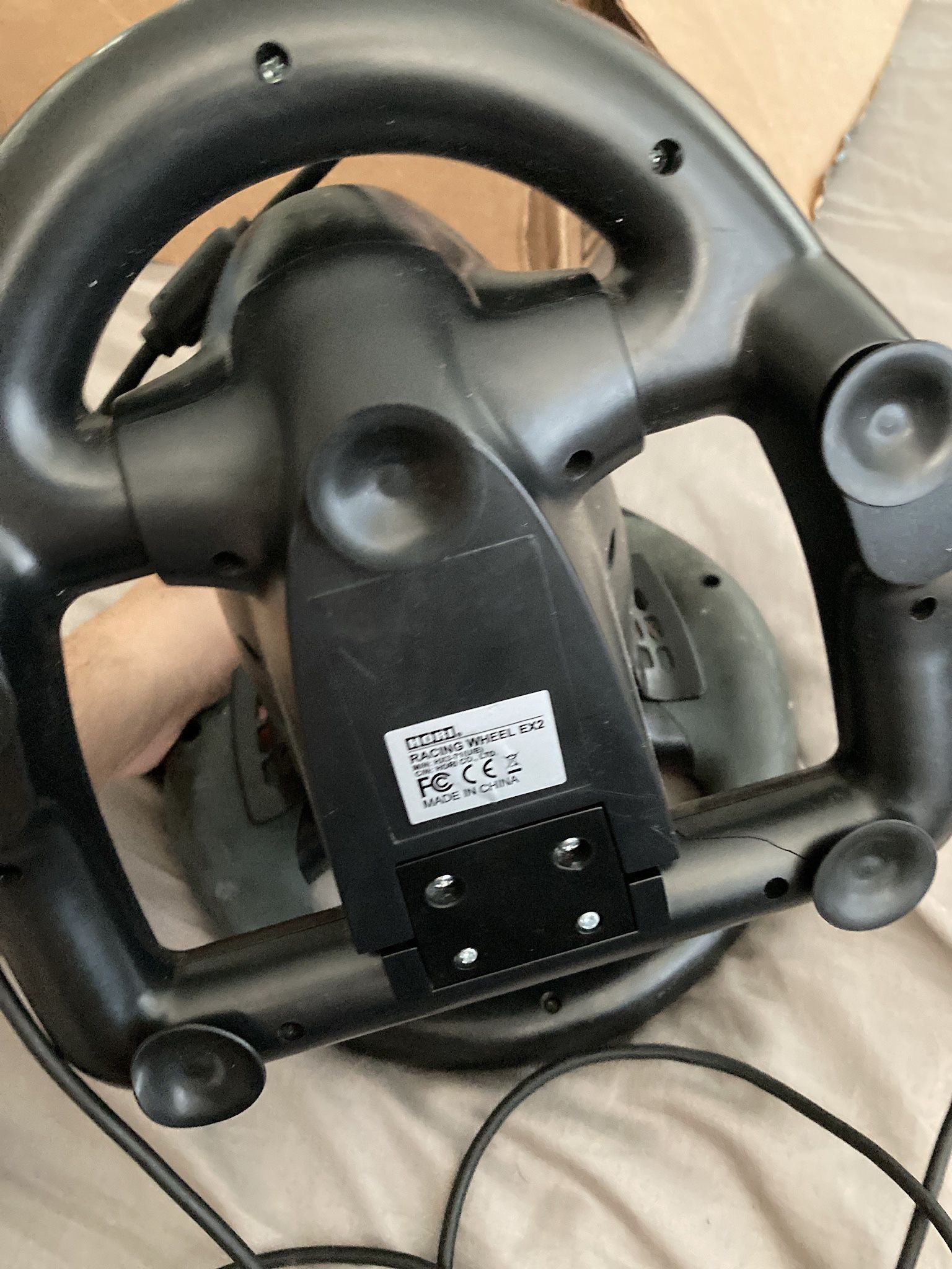 hori ex2 racing wheel