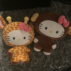 Hello Kitty Plushies 