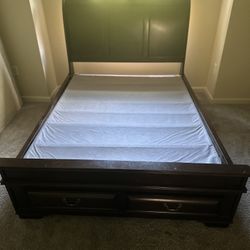 Queen size bed OBO.