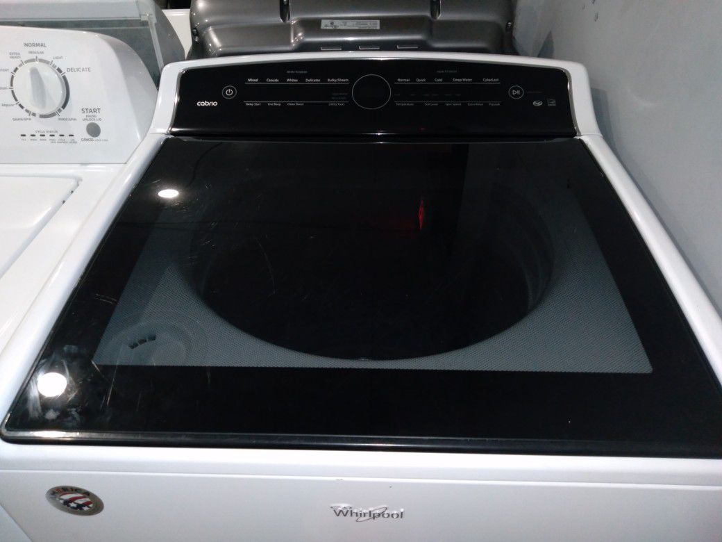 Whirlpool CABRÍO washer Top Load 