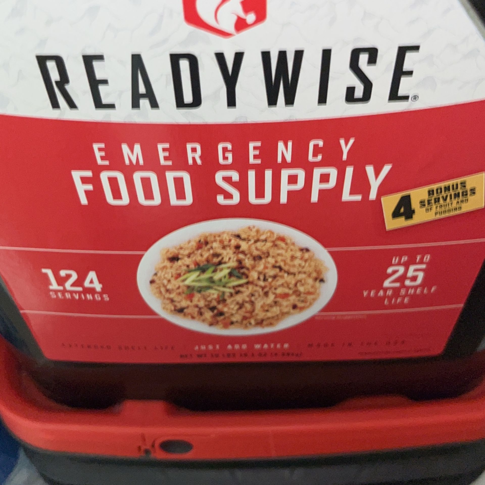 Food Emergency Food Supply For 124 Servings Of Food