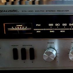 Restored Realistic STA-430 Stereo Receiver 