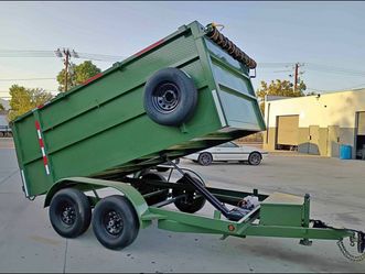 2026 Dump Trailer Con Warranty Garantía