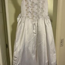 First Communion Or Flower Girl Full Length Dress