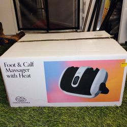Shiatsu Foot Massager with Heat, Deep Kneading Therapy for Pain Relief, Circulation, Post-Activity Relaxation – Valentine Gift for Plantar Fasciitis