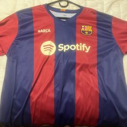 Authentic FC Barcelona Home Lionel Messi Jersey