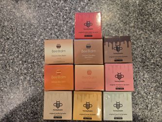 HoneyBalm Lip Balm x10 - New