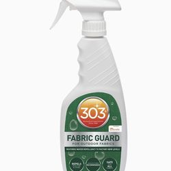 303 Fabric Guard 16oz new convertible top water proofer sealer spray bottle