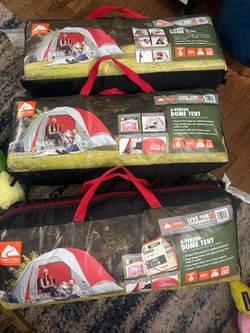 Ozark Trail 6-Person Dome Tent (x3)