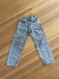 Boys Empire Grey Jeans Loose Fit Size 25